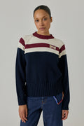 Roundneck Sweater - Navy