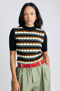 3D Wave Wool Jumper