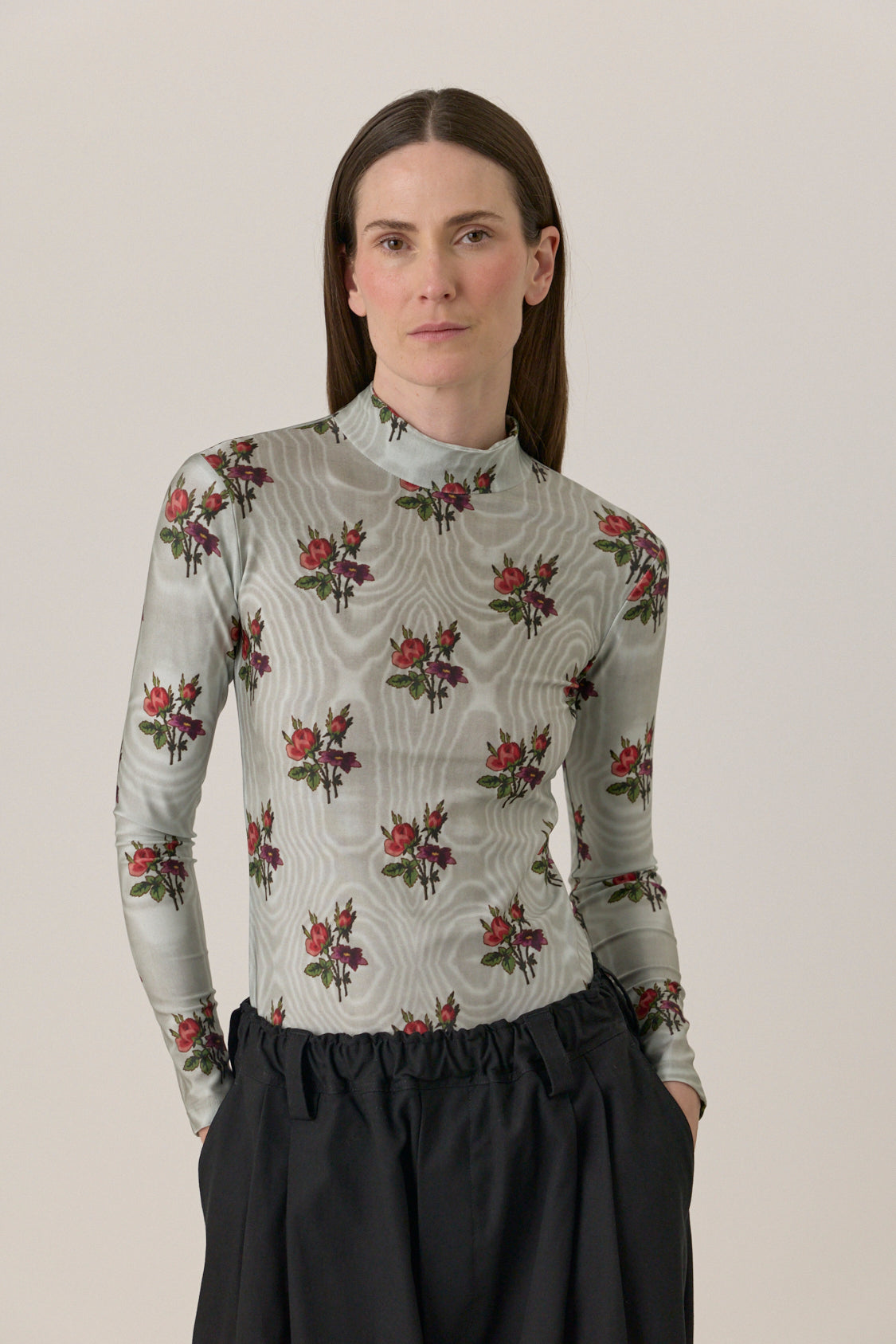 Mock Neck Long Sleeve