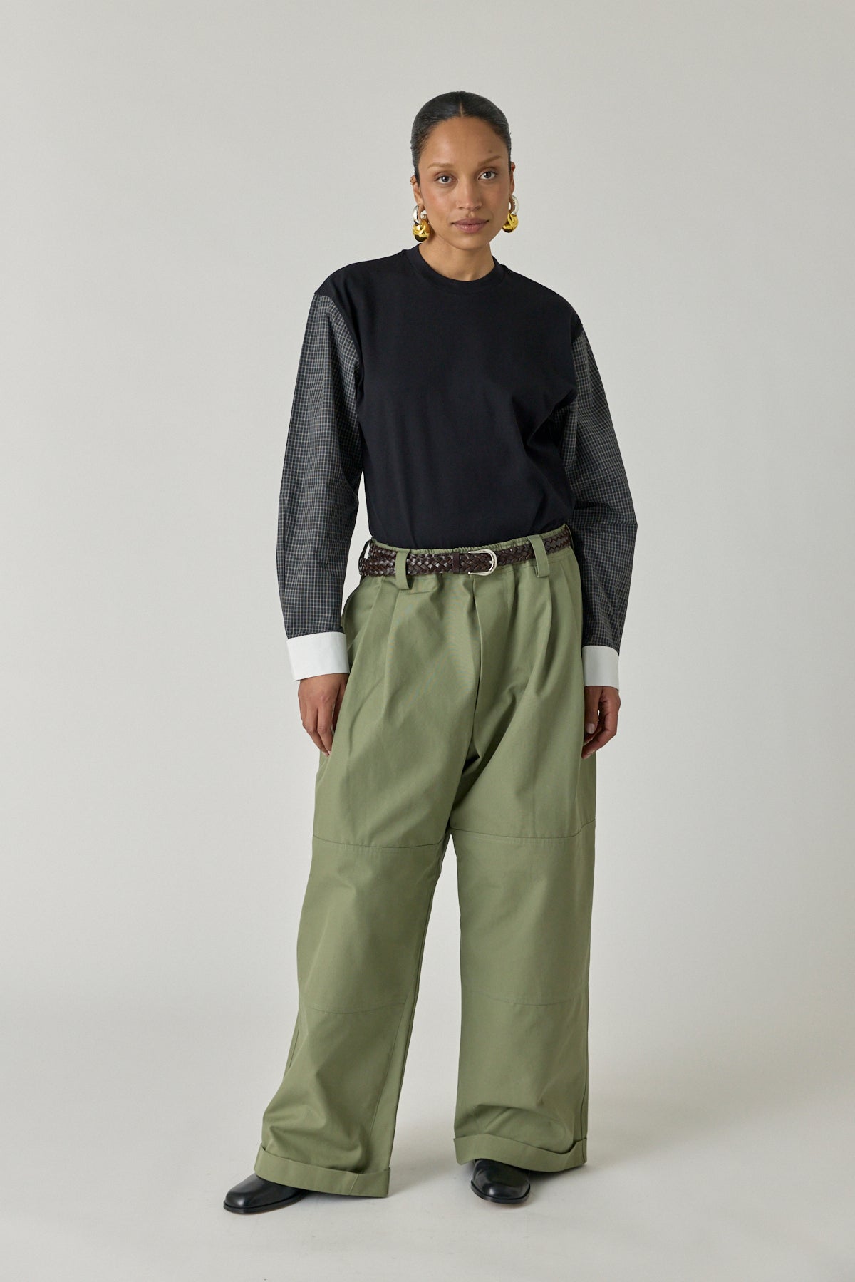 T-Shirt w/ Shirting Sleeves