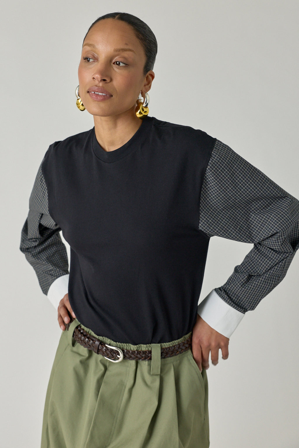 T-Shirt w/ Shirting Sleeves