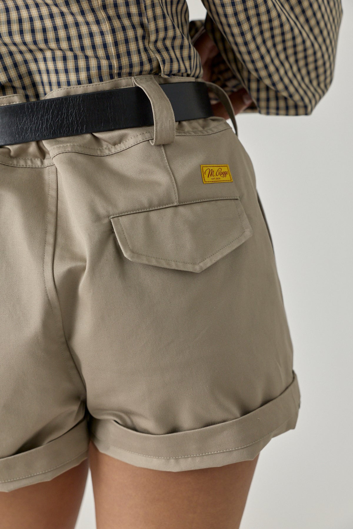 Chino Short Pant w/ Wide Waistband