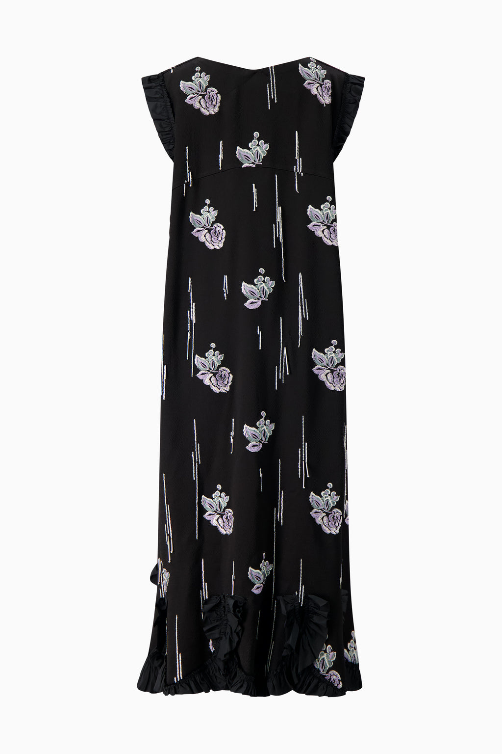 Long Embroidered Maxi Dress