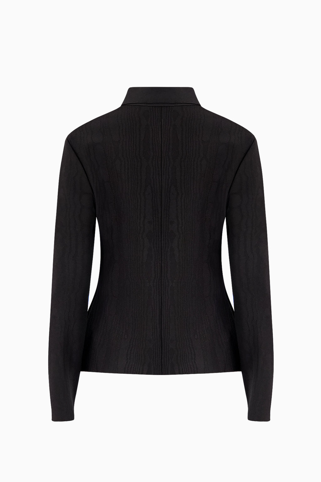 Moire Oliver Jacket - Black
