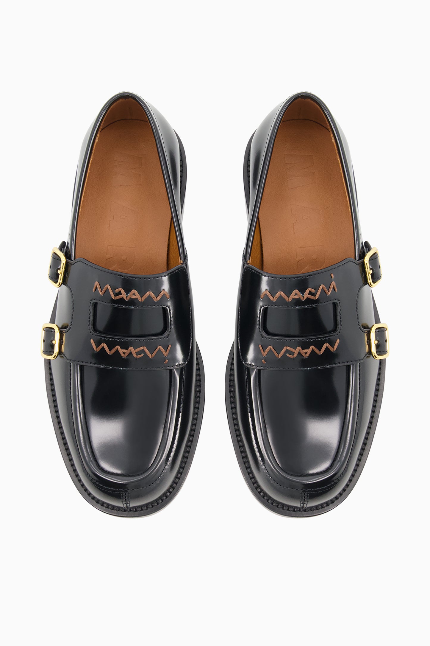 Leather Loafers - Black