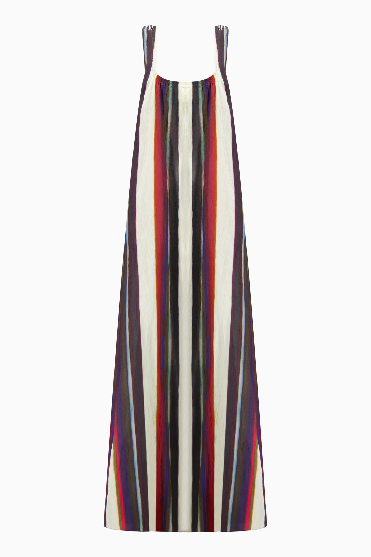 Morris Stripe Trapeze Maxi Dress