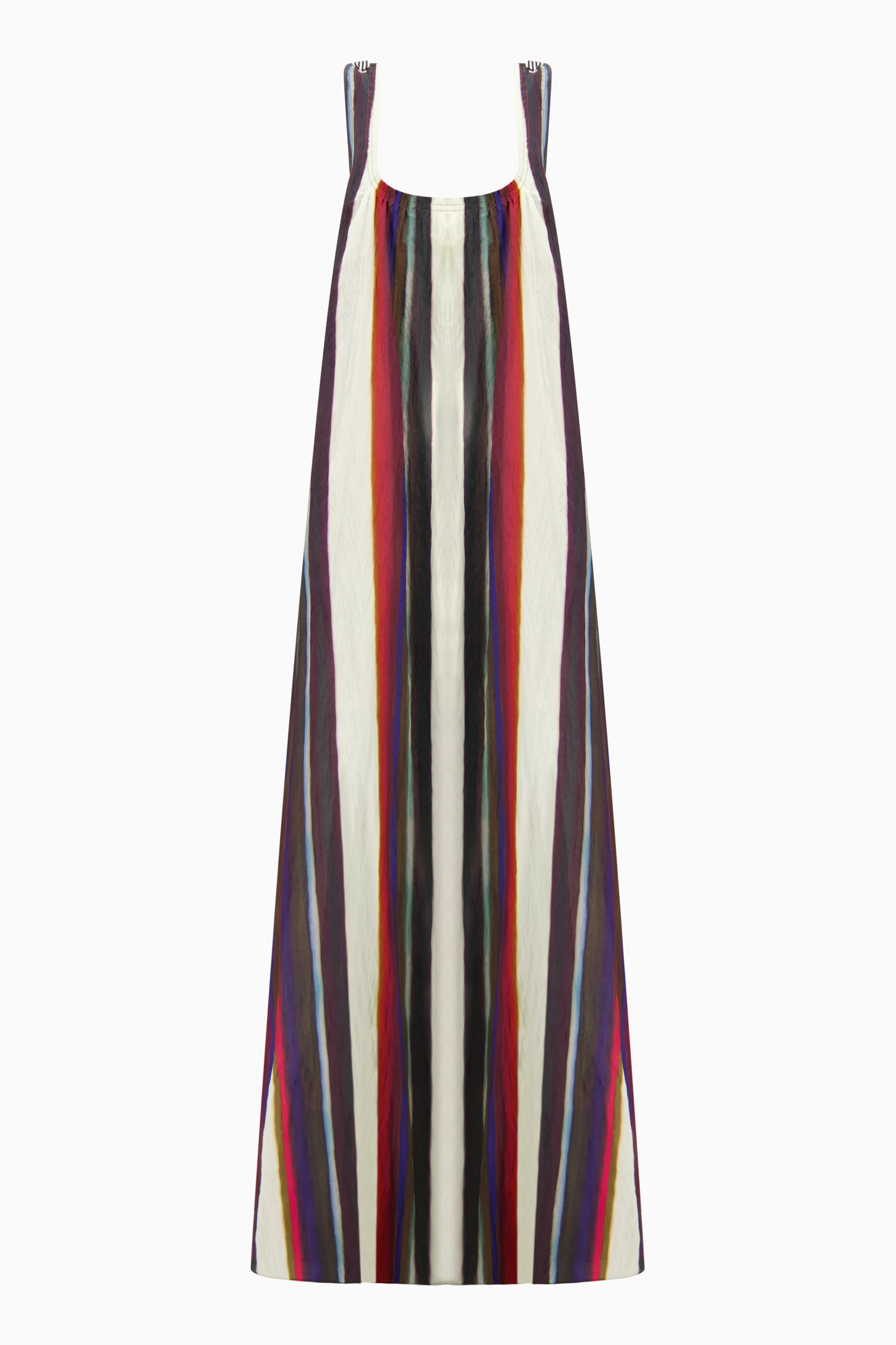 Morris Stripe Trapeze Maxi Dress
