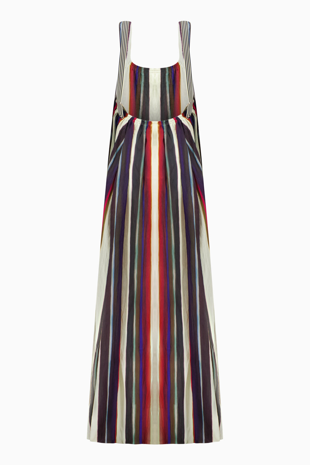 Morris Stripe Trapeze Maxi Dress
