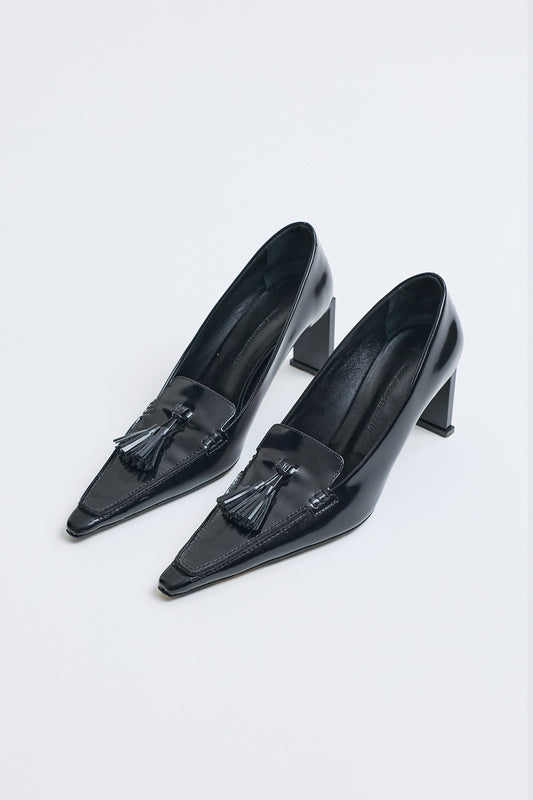 Mocassin Madame Heel
