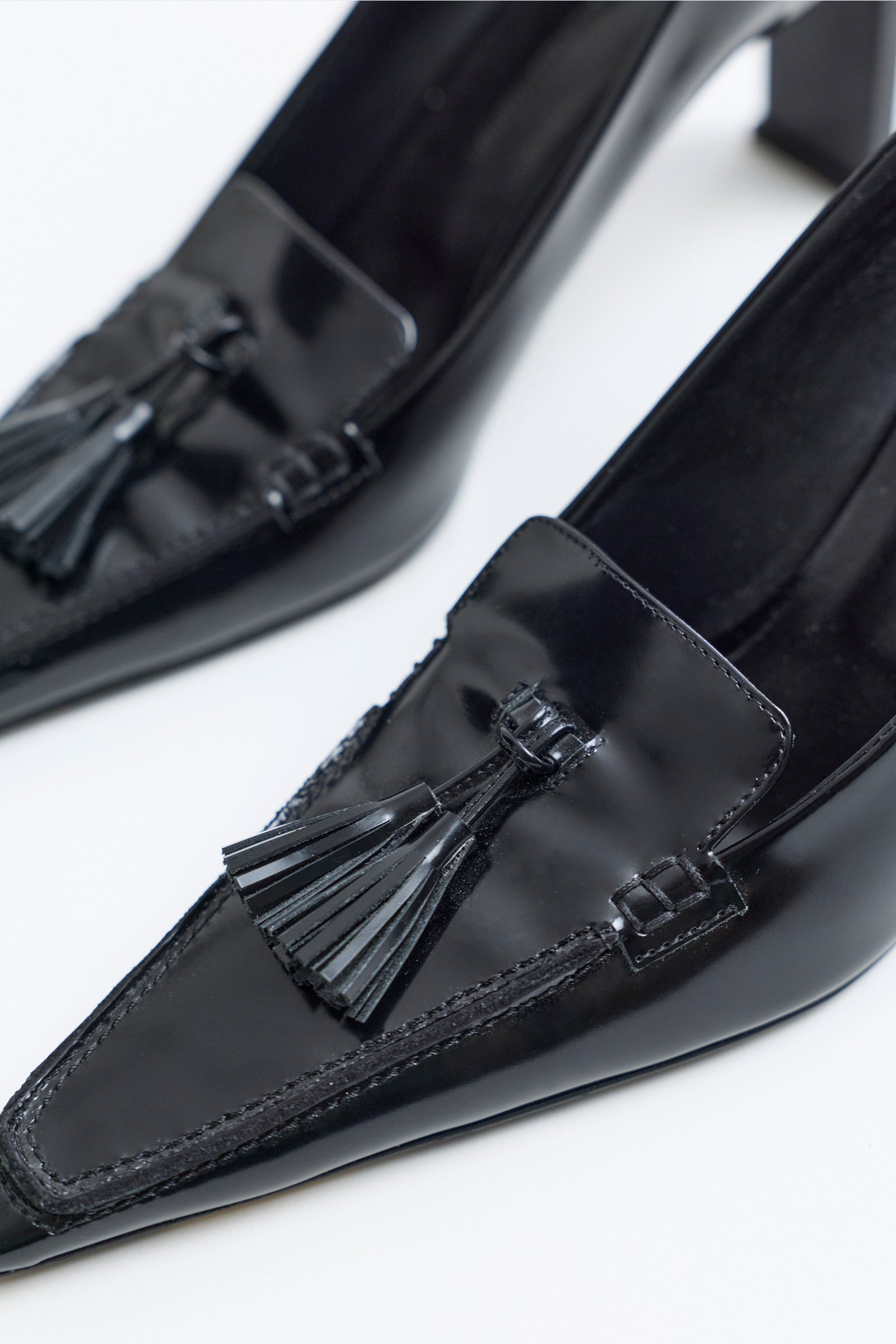 Mocassin Madame Heel