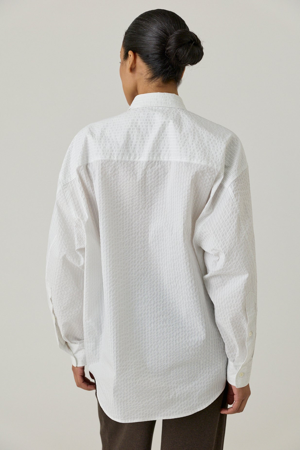 Classic Twisted Shirt - Pin stripe