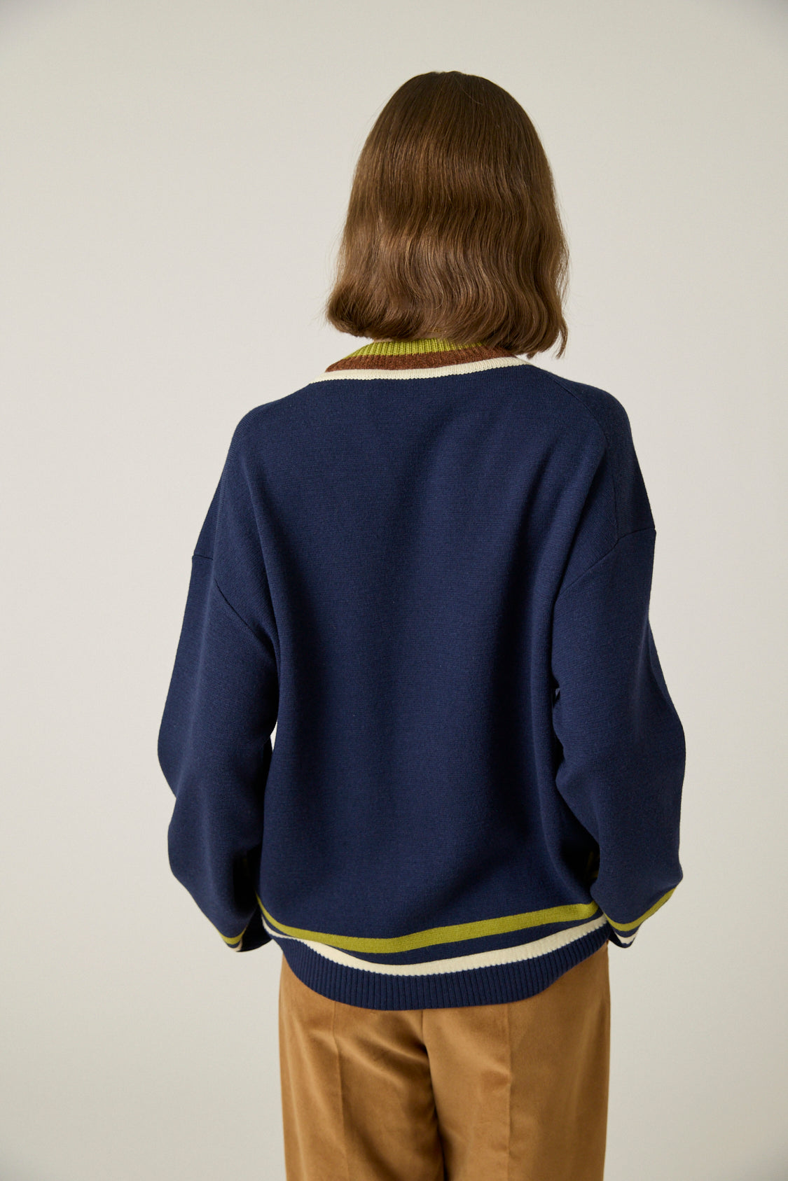 Navy Cardigan