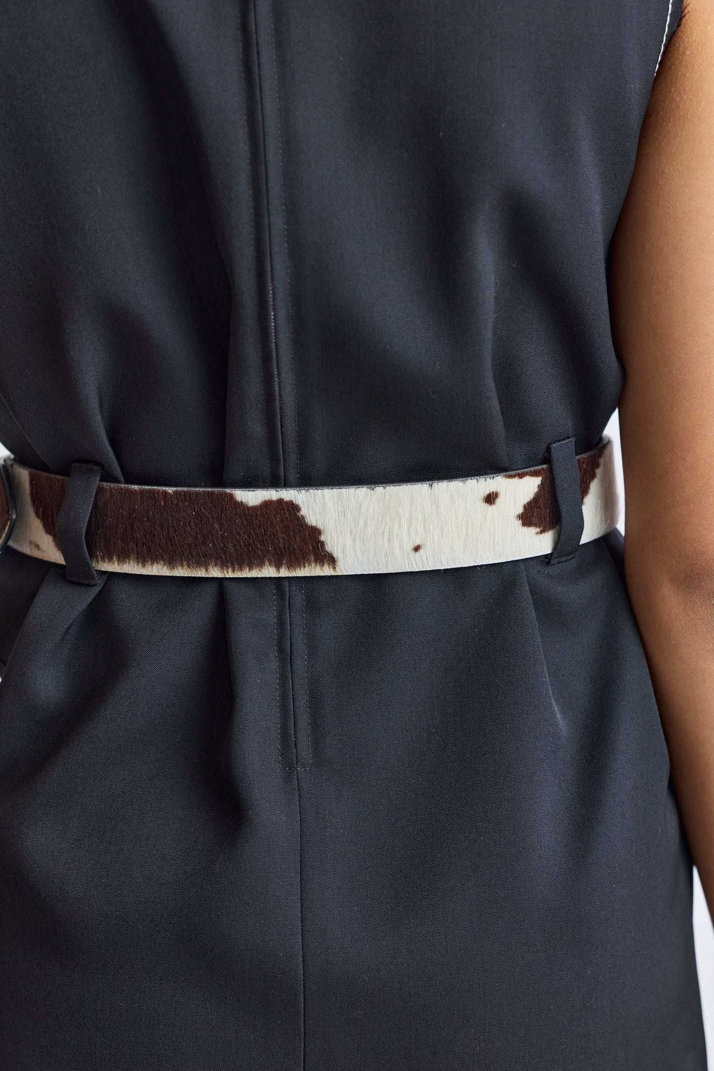 Cow Ponyhair Belt