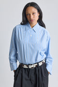Striped Poplin Shirt