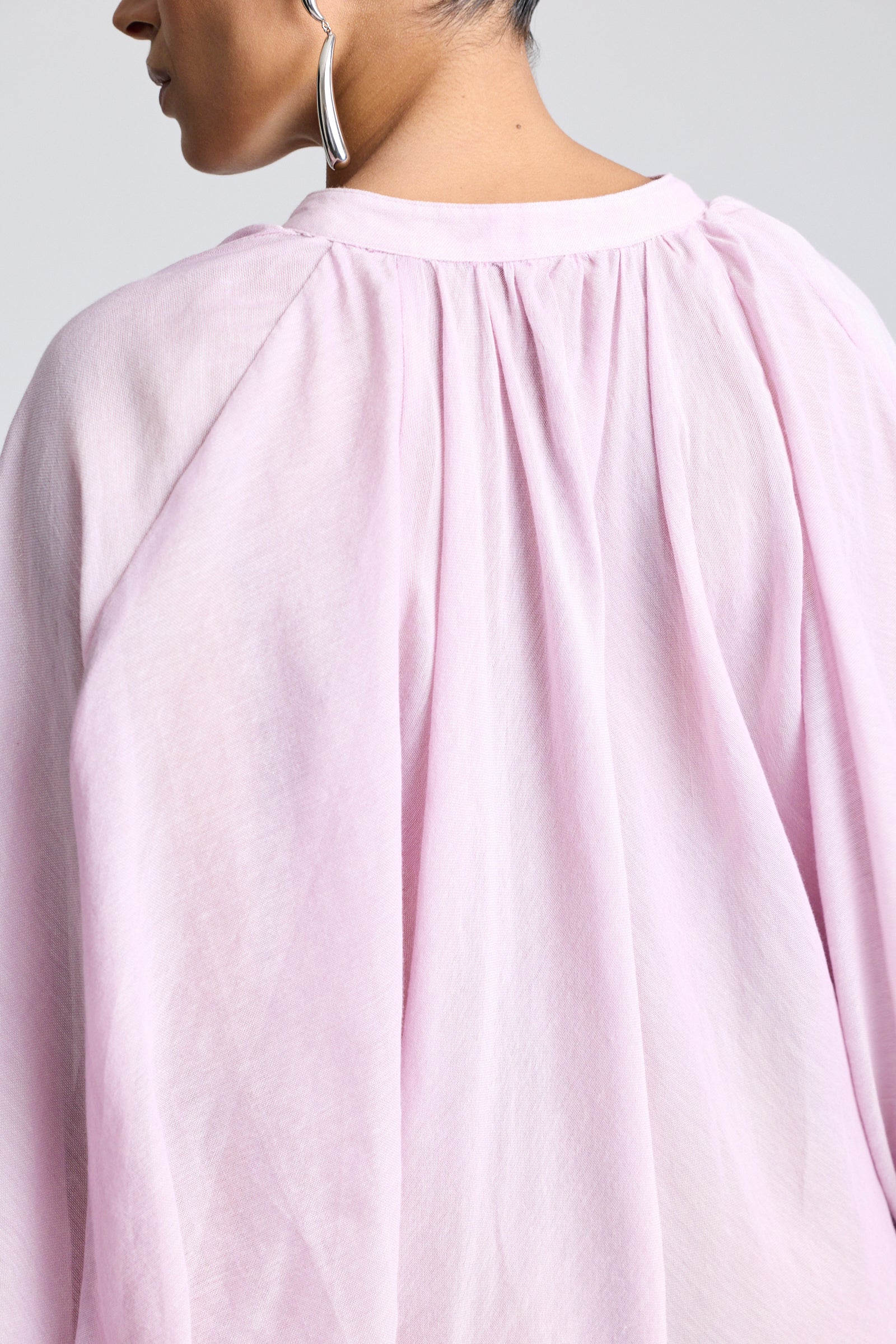 The V-Neck Touareg Dress - Lavender