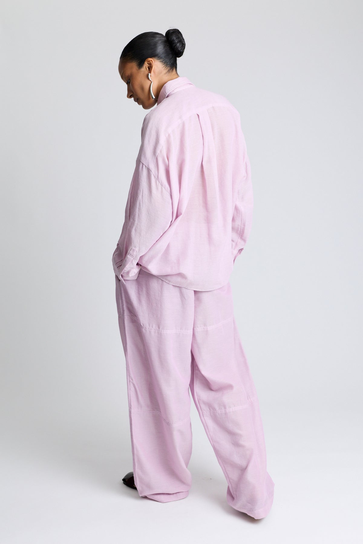 The Oversized Shirt - Lavender
