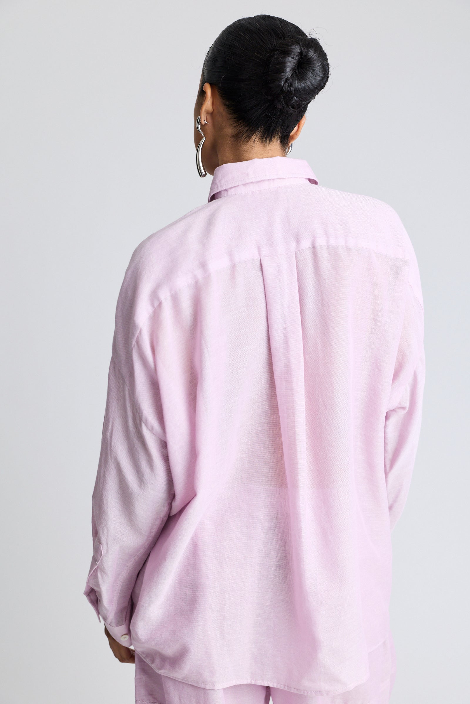 The Oversized Shirt - Lavender