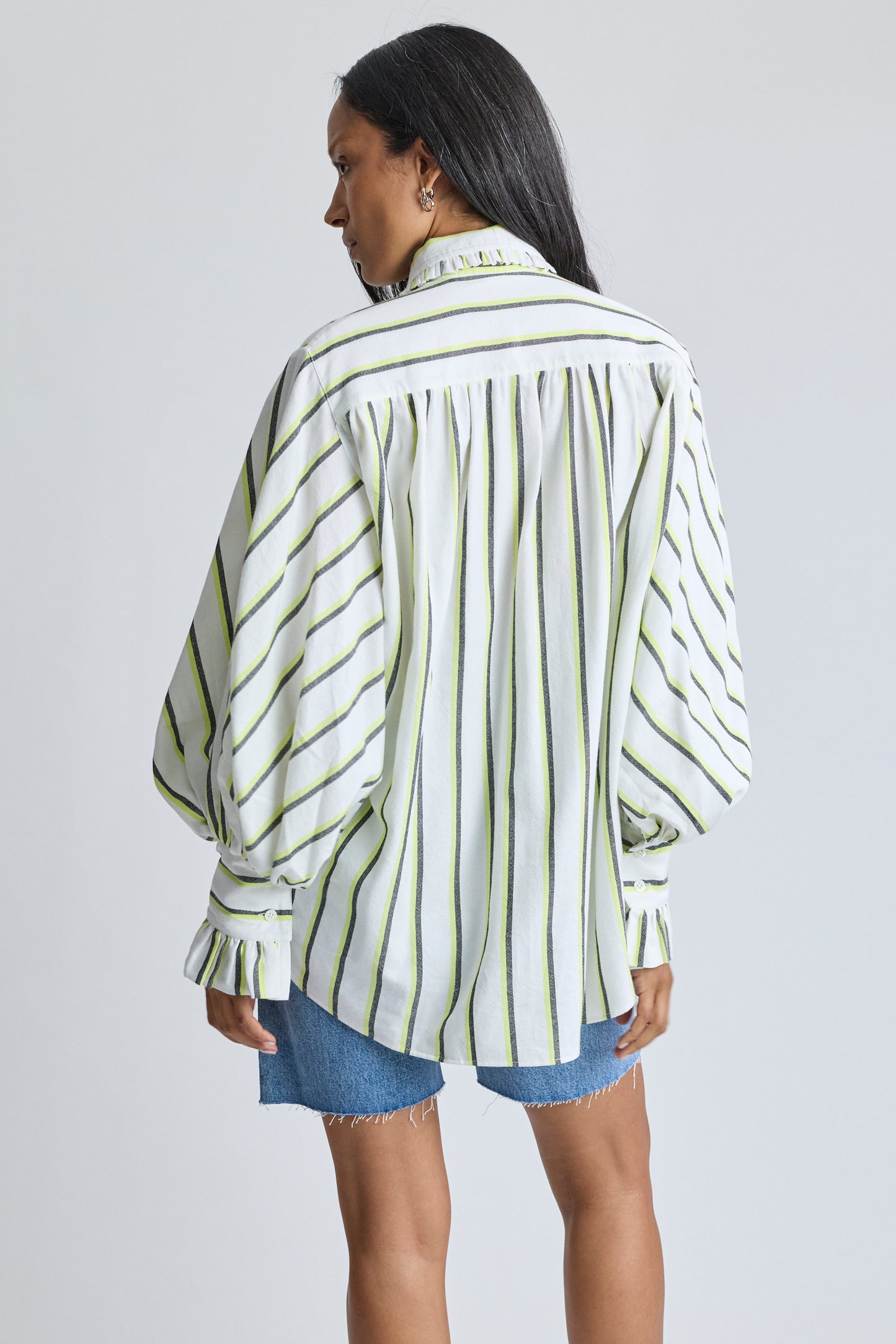 The Blouse - Silk Sunny + Black
