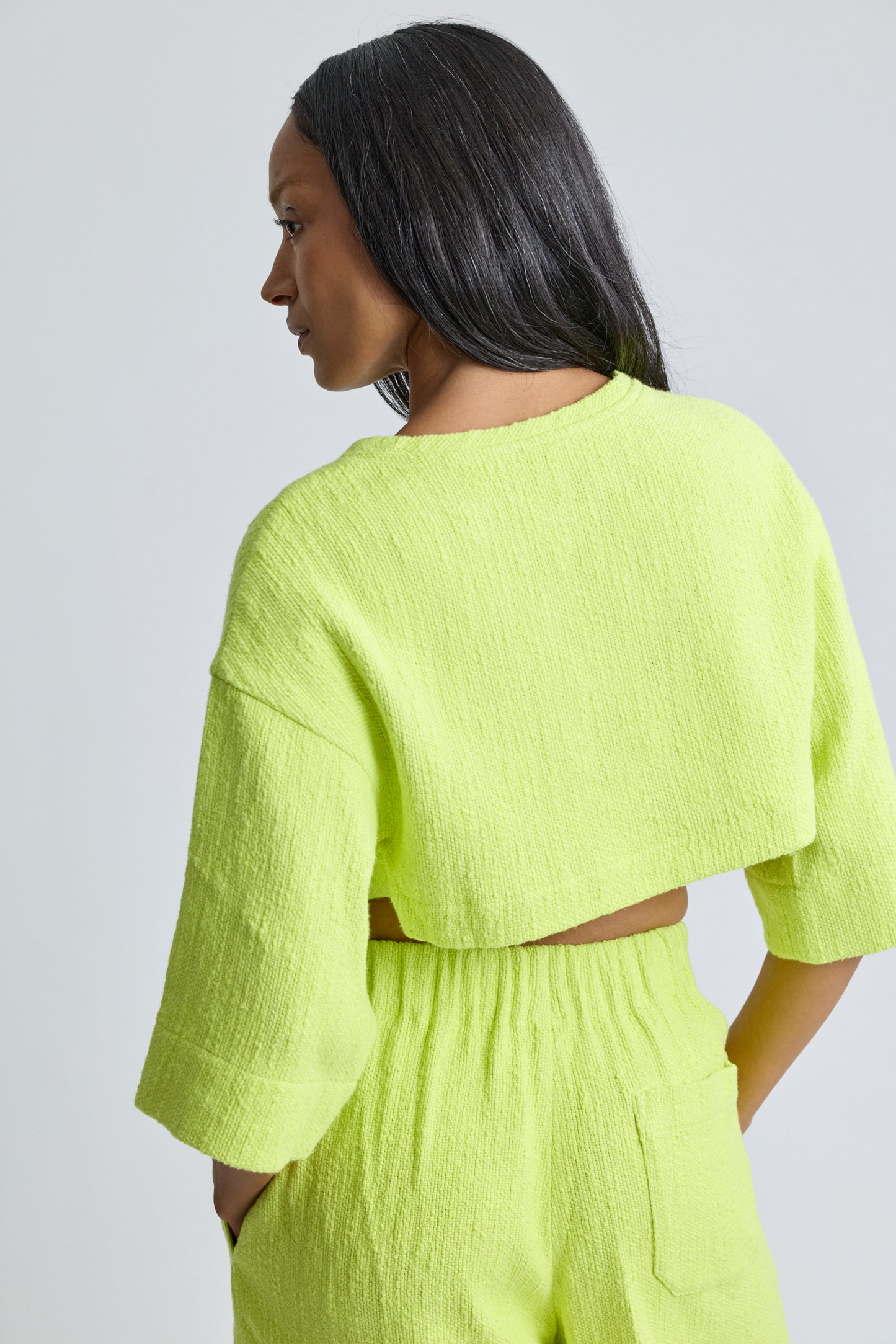 The Cropped T-Shirt - Sunny Flamme
