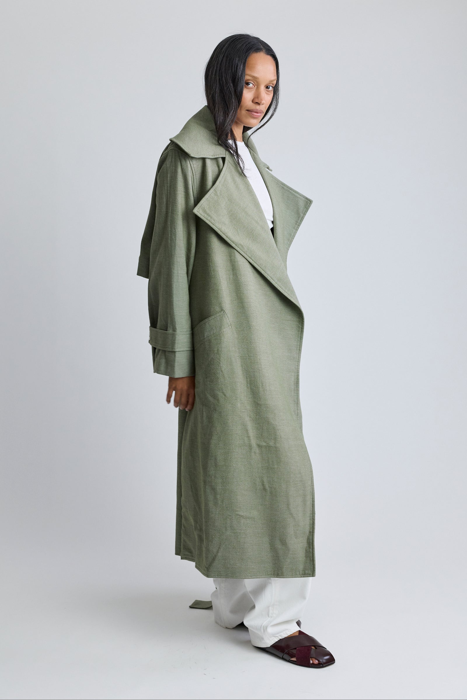 The Trench Coat - Army