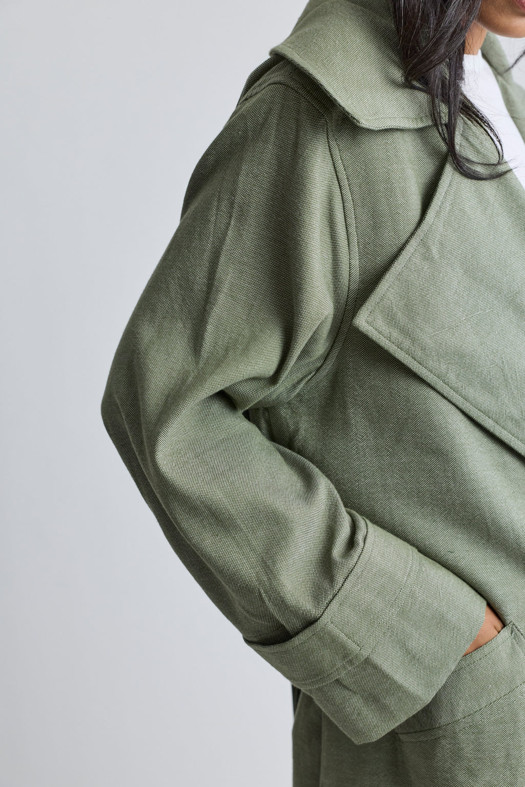 The Trench Coat - Army