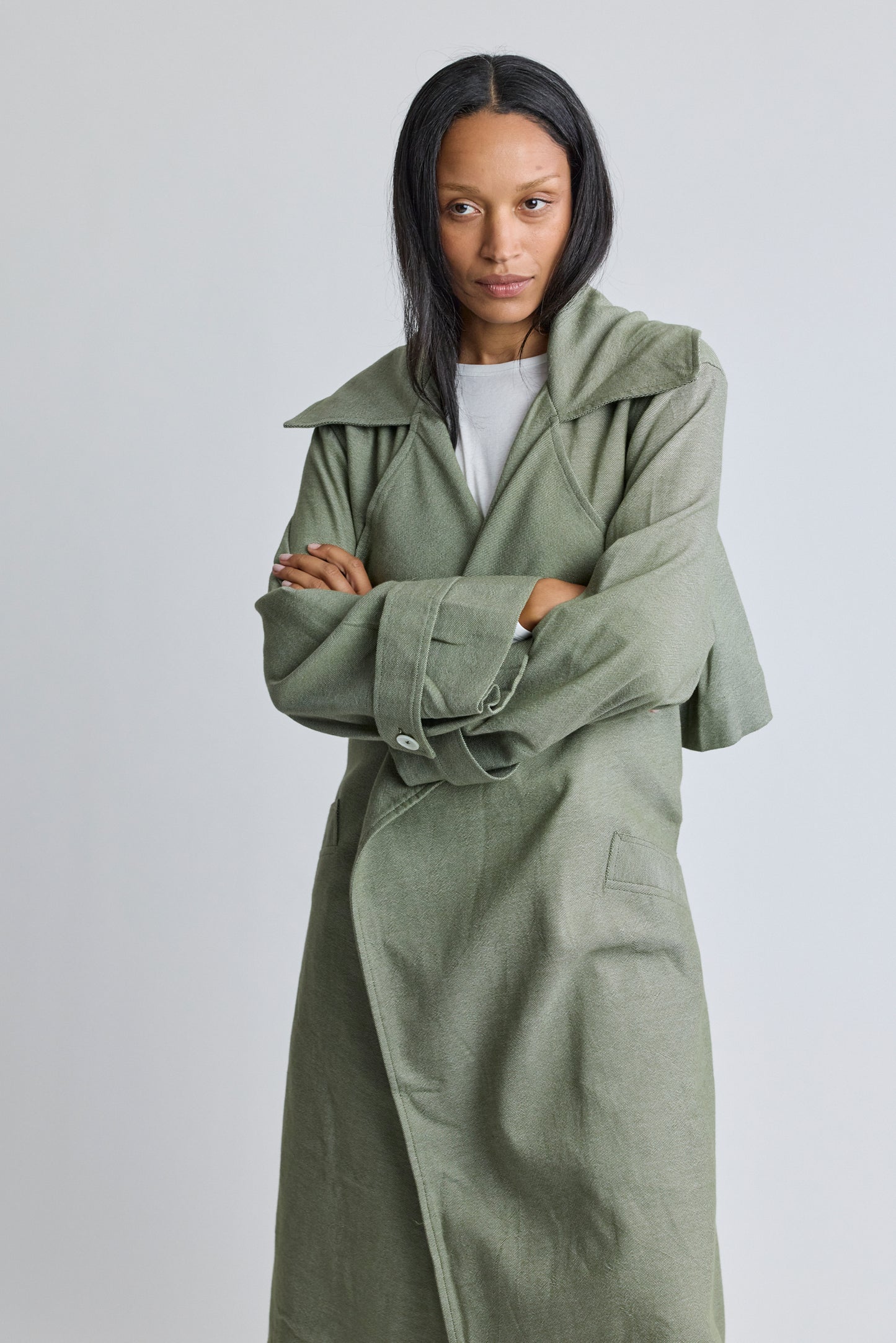 The Trench Coat - Army