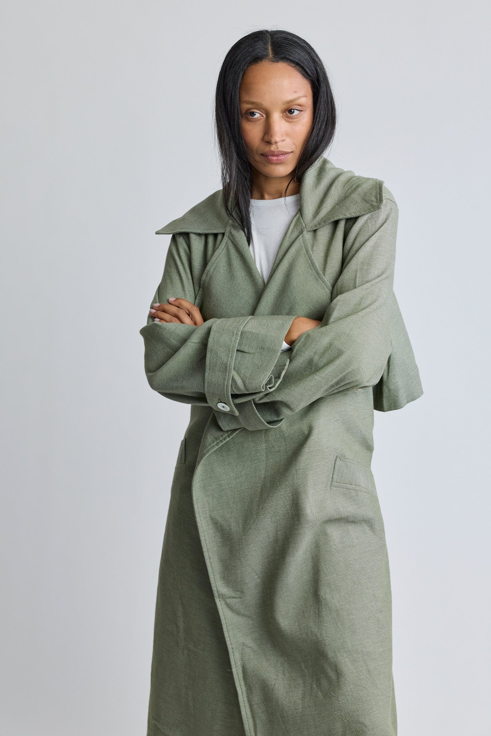 The Trench Coat - Army