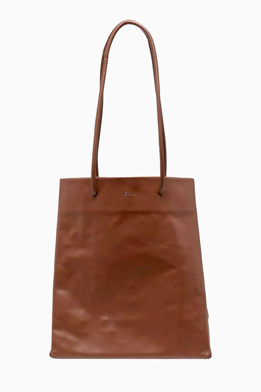 Busted Leather Shopper Tote
