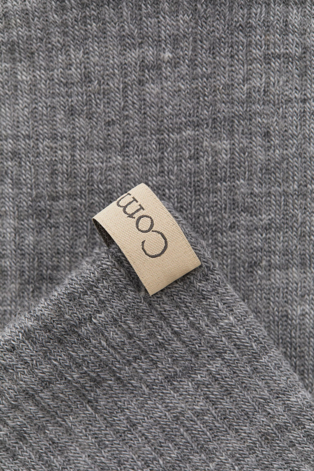 Merino Tube Sock - Heather Grey