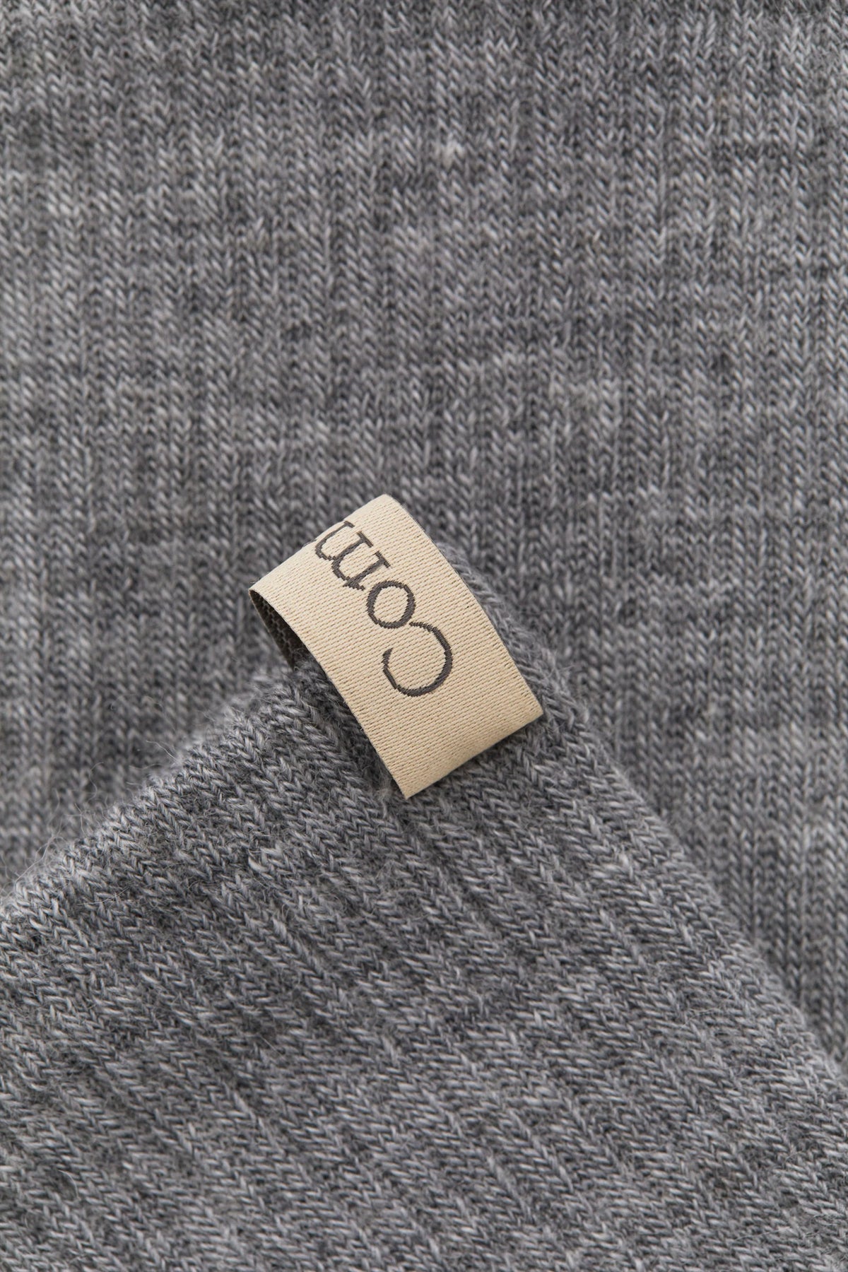 Merino Tube Sock - Heather Grey