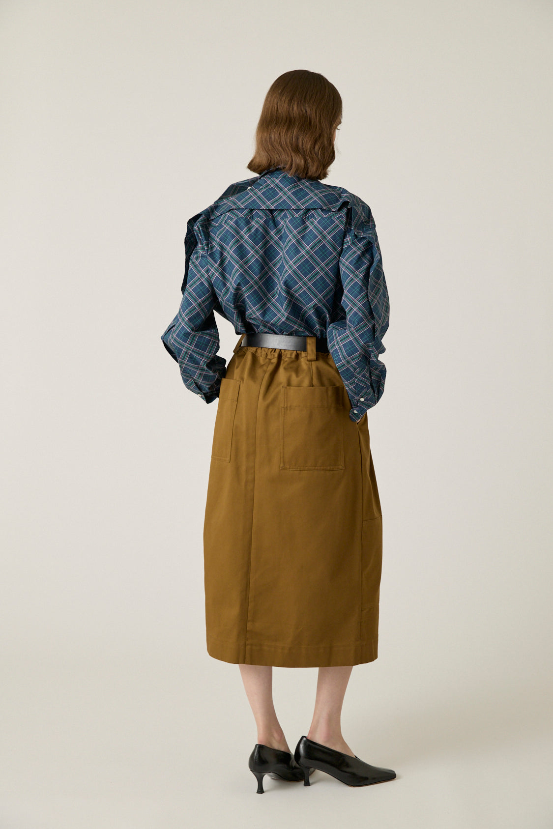 Workwear Drawstring Skirt