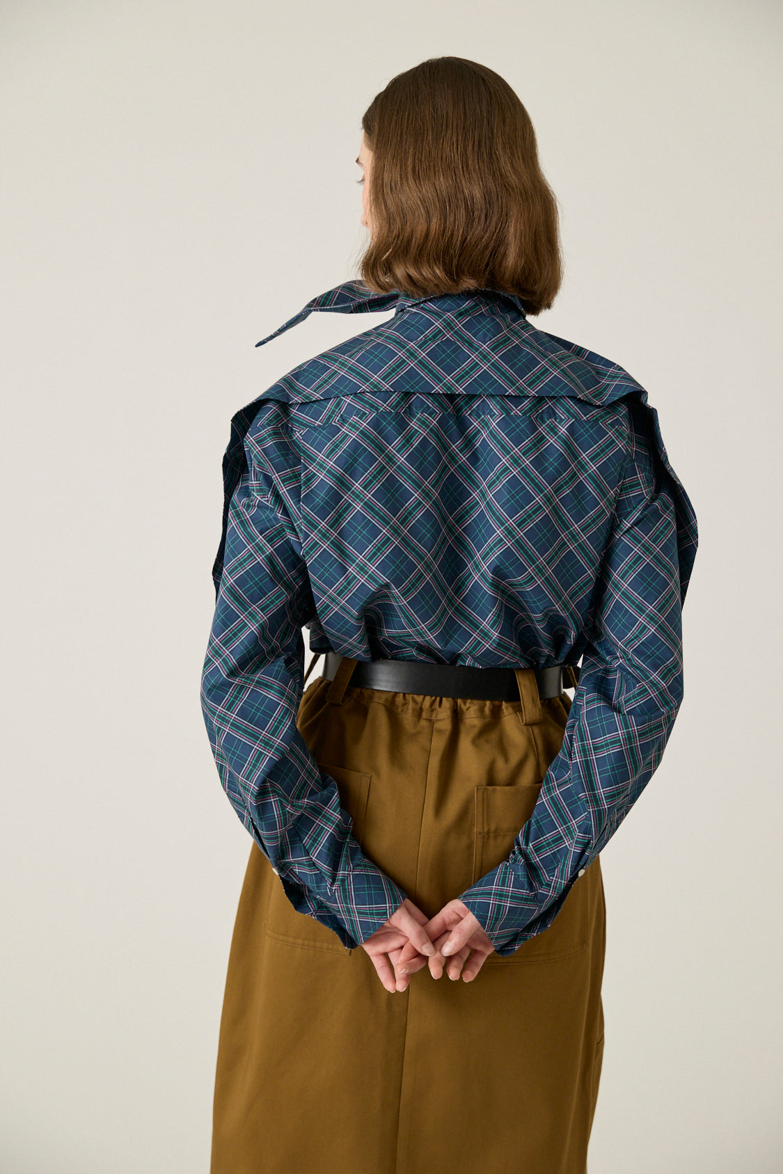 Boule Shirt with Collar Tie