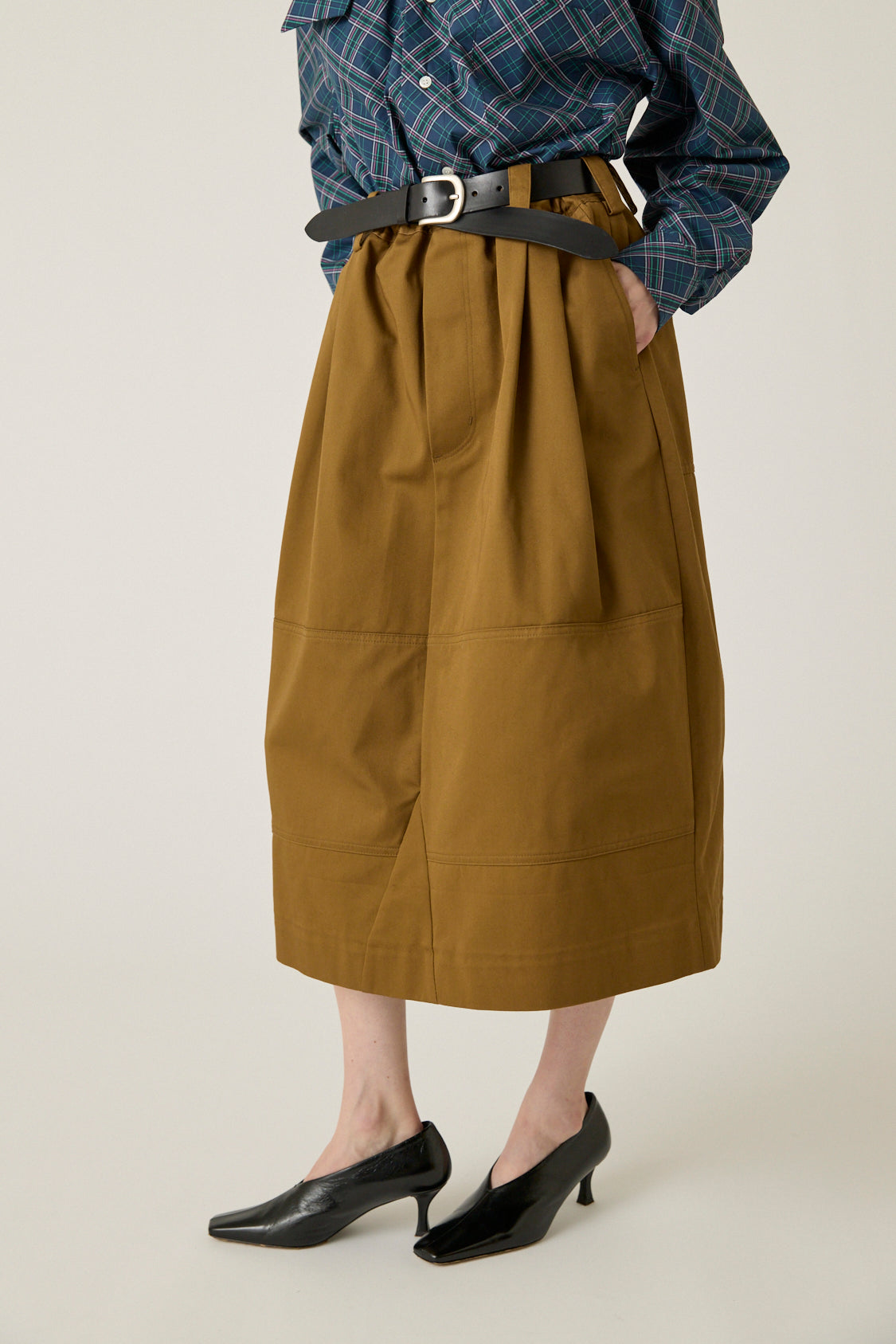 Workwear Drawstring Skirt