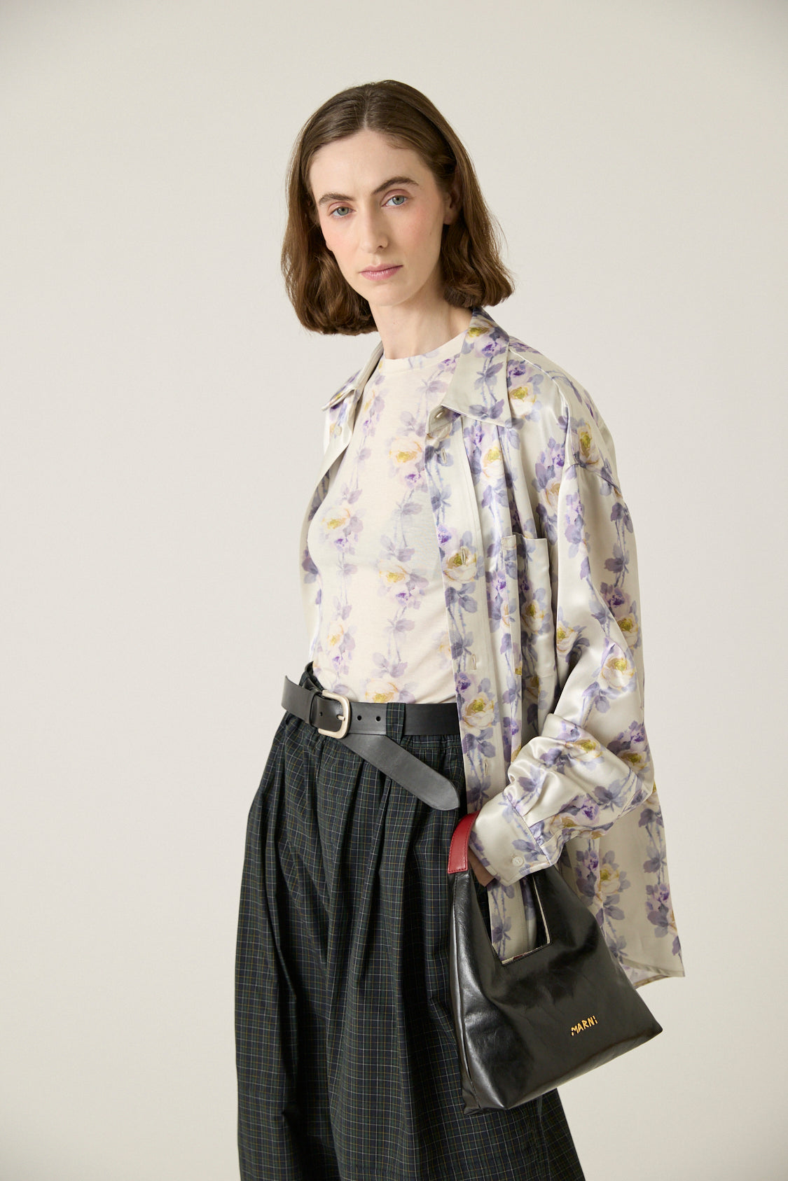 Classic Shirt with Formal Collar - Lilac