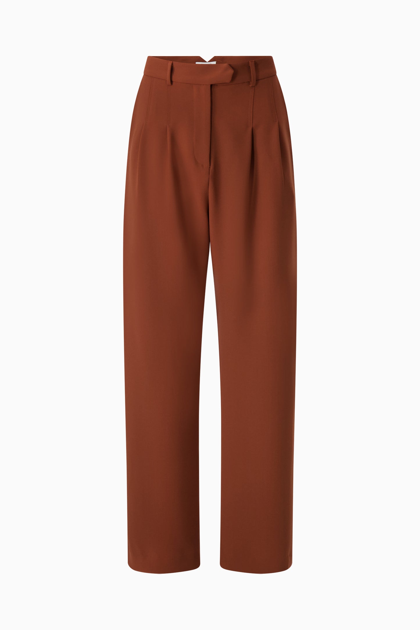 Pleated Trouser - Clay