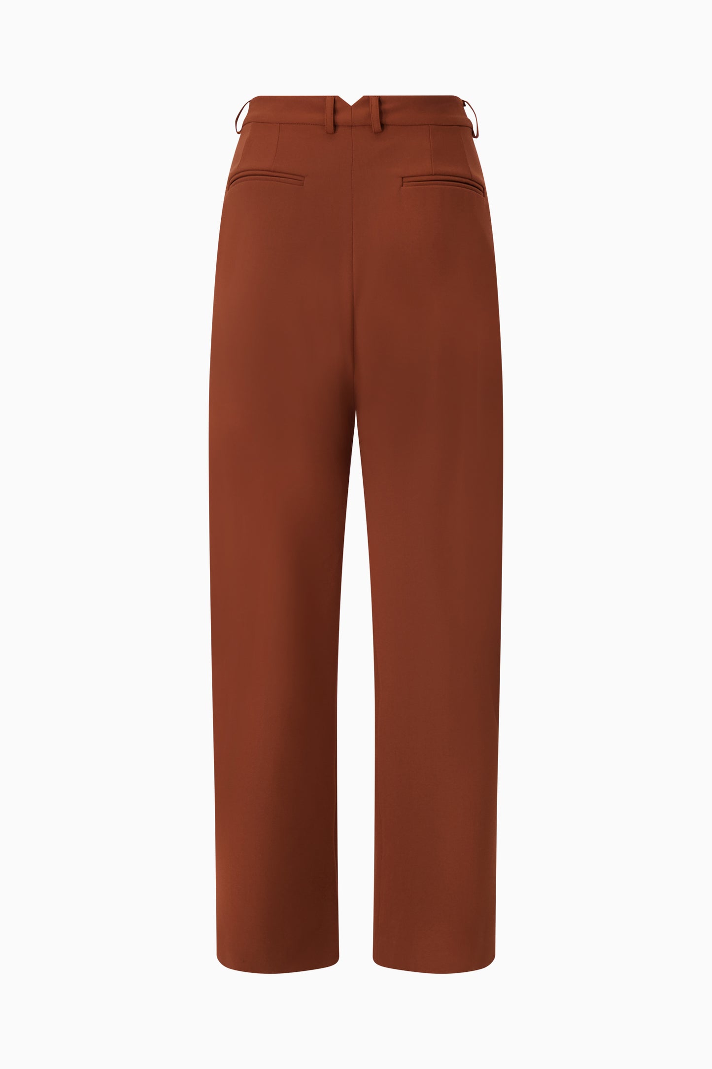 Pleated Trouser - Clay