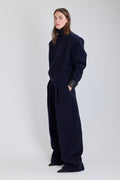Tailored Trousers - Dark Navy