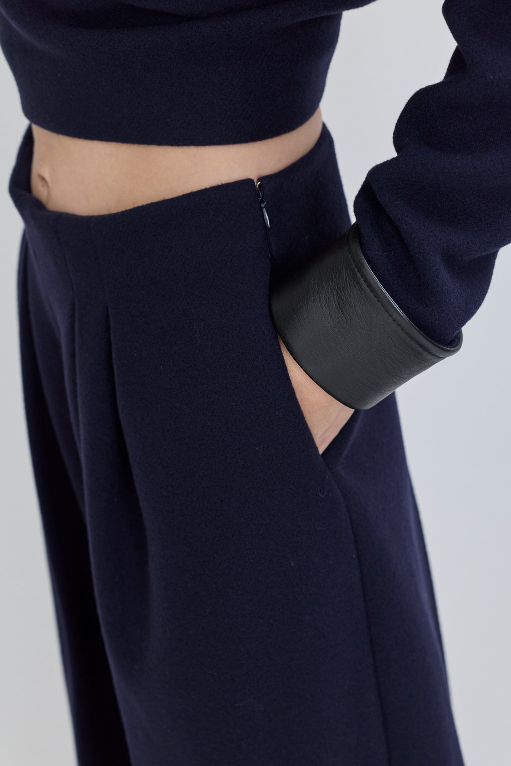 Tailored Top - Dark Navy
