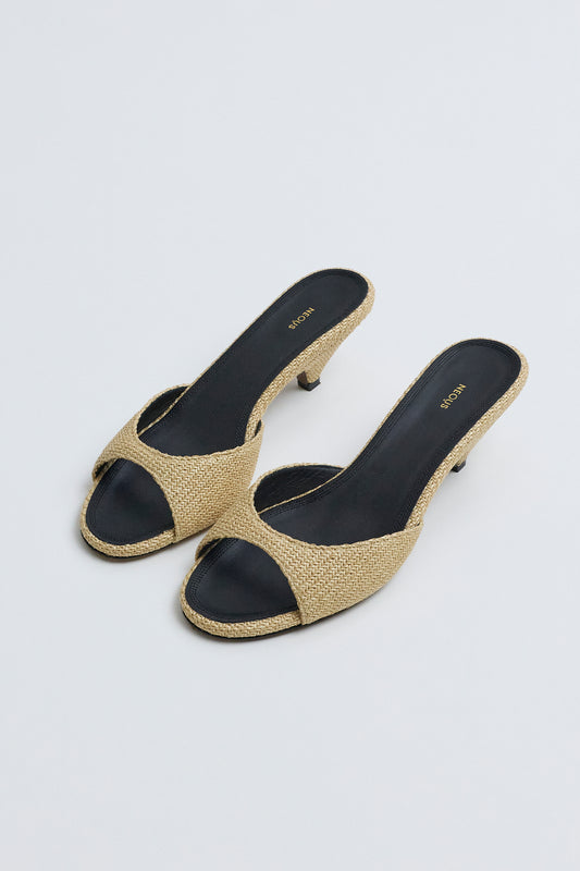 Hynia Sandal - Raffia