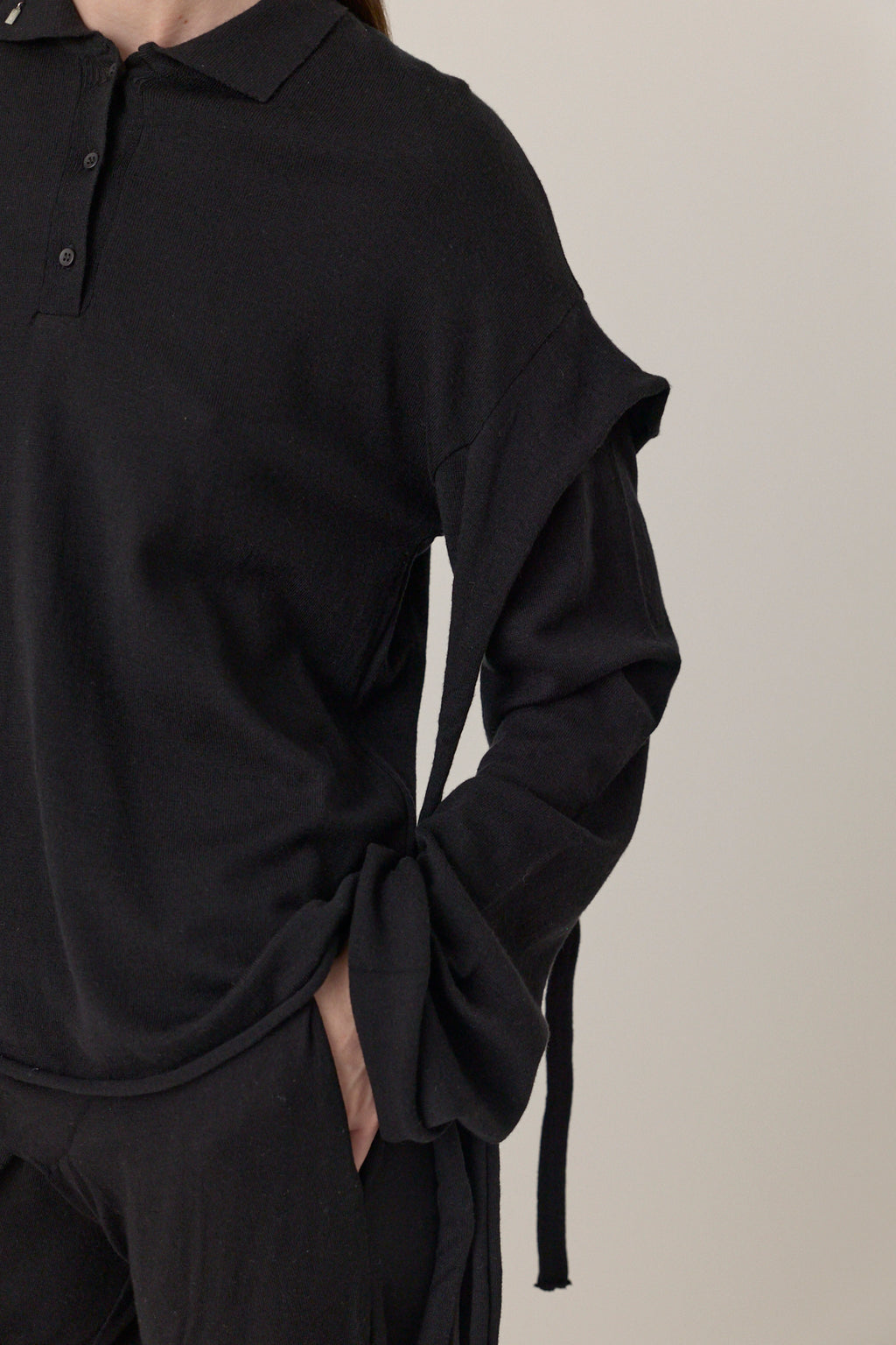 Deconstructed Knit Longsleeve