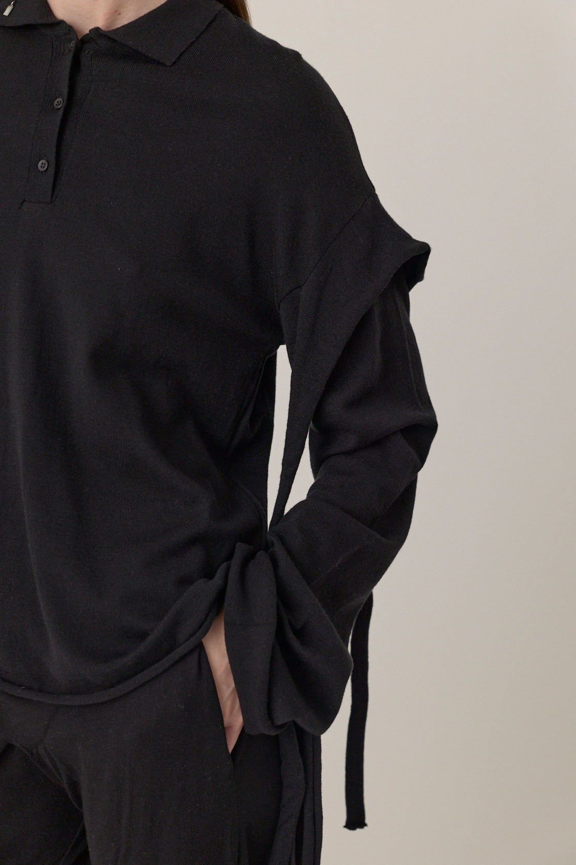 Deconstructed Knit Longsleeve