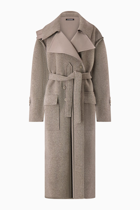 Scuba Oversized Split Coat