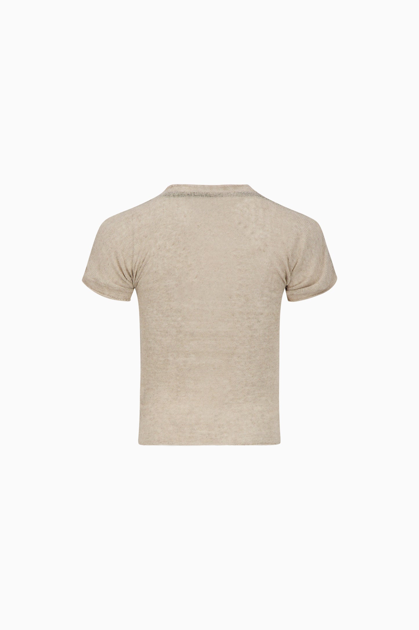 Deconstructed Linen T-Shirt