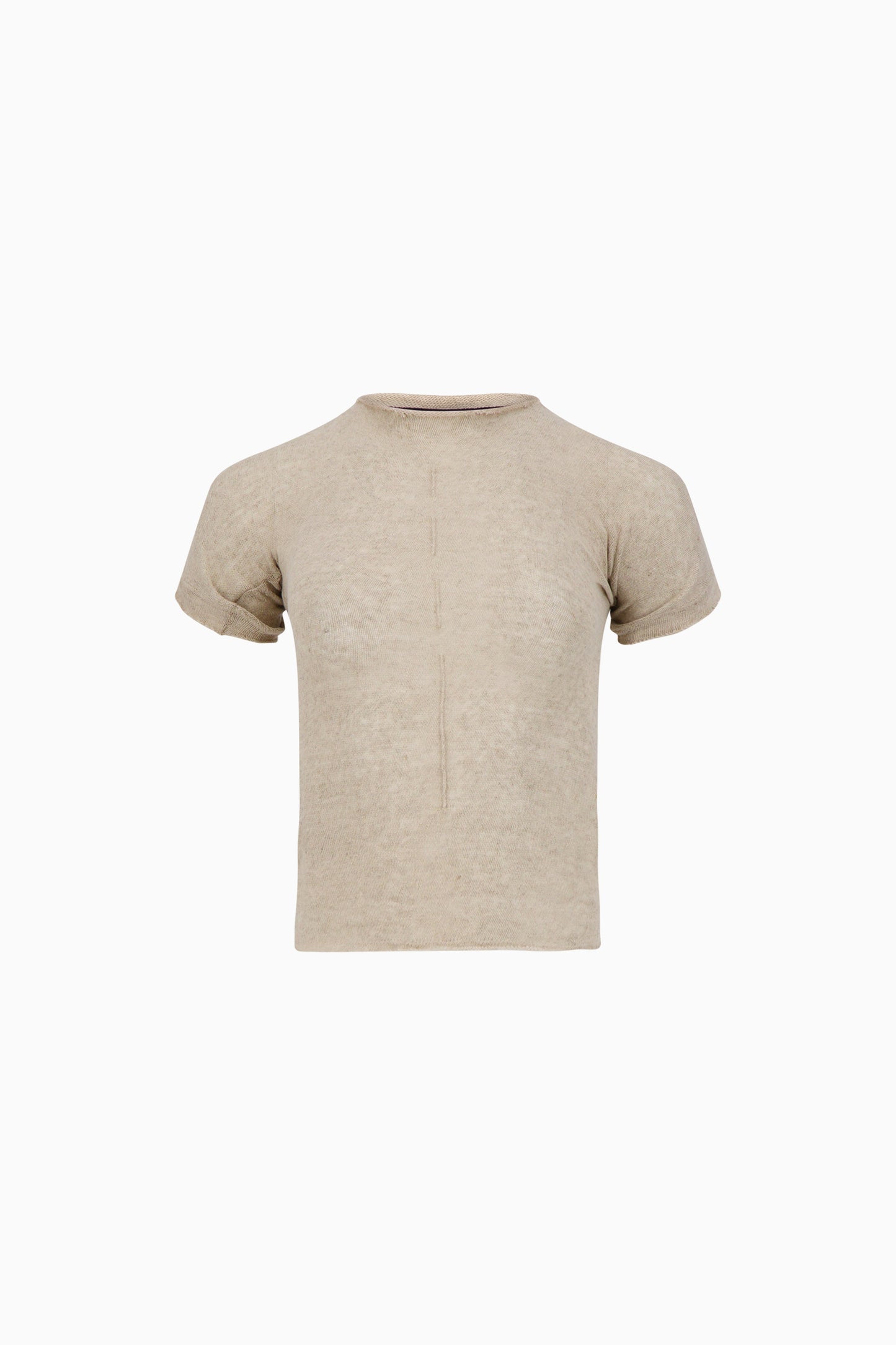 Deconstructed Linen T-Shirt