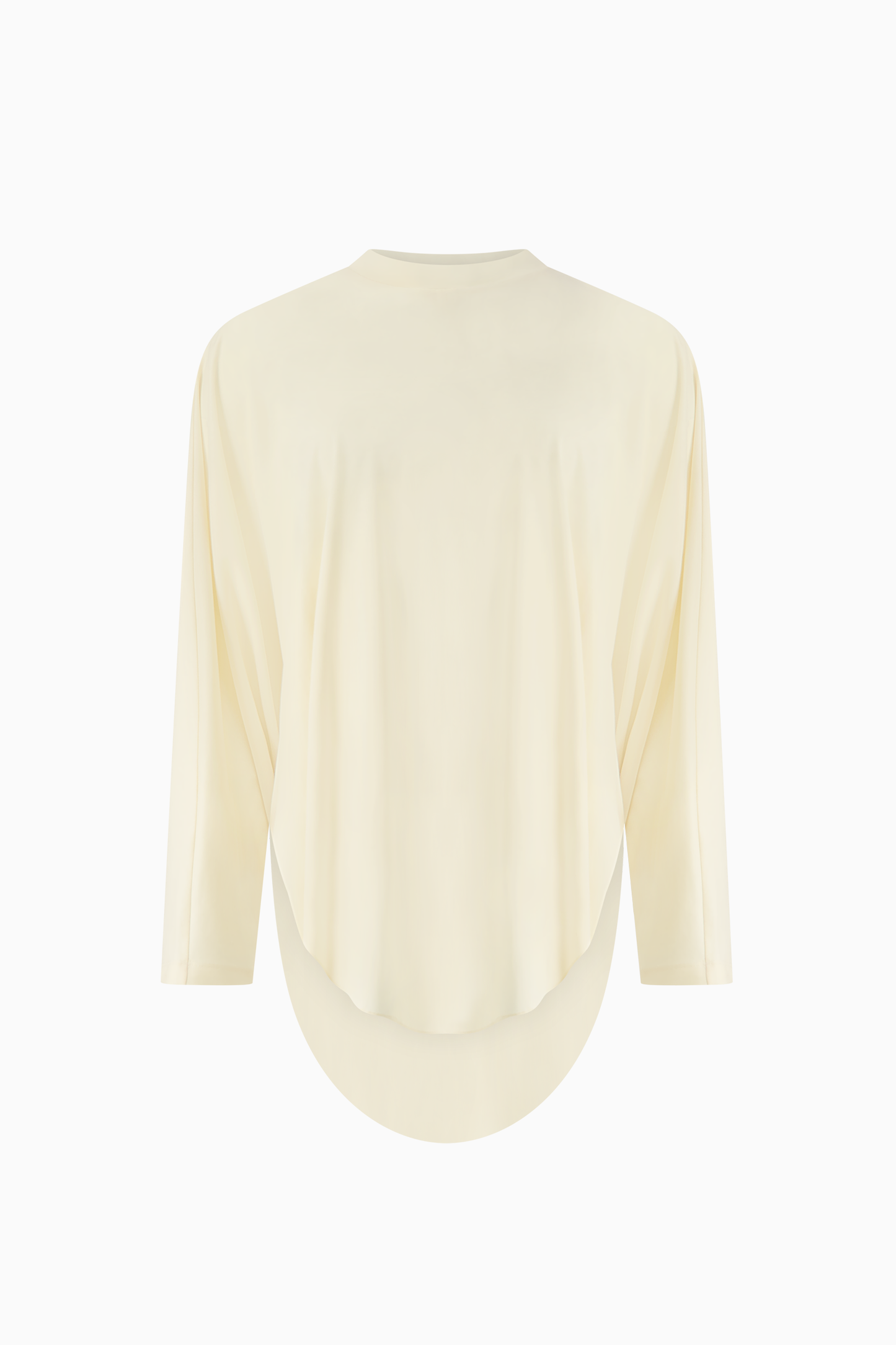 Oversized Cape Top - Beige