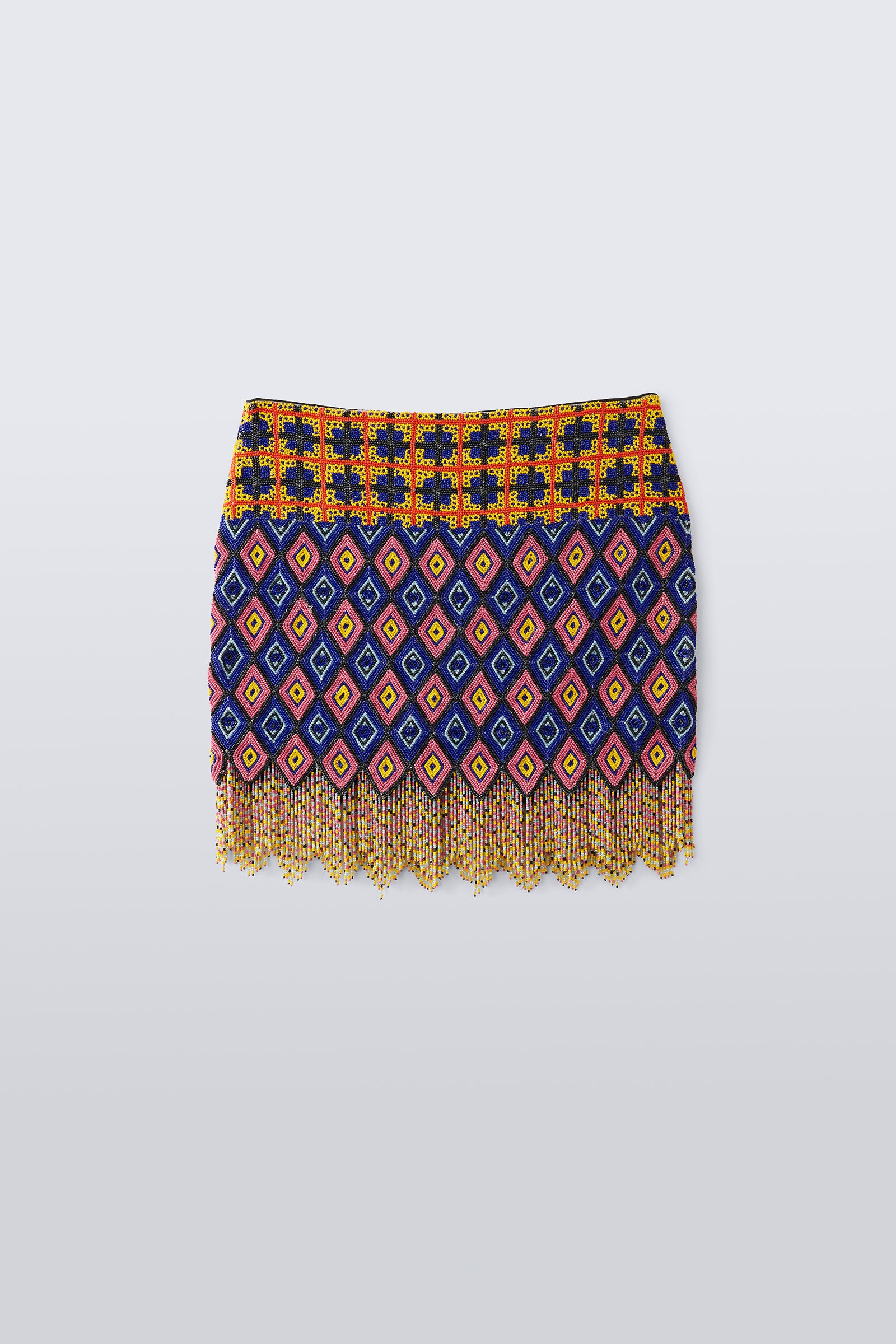 Michel Klein Beaded Skirt & Jacket Set