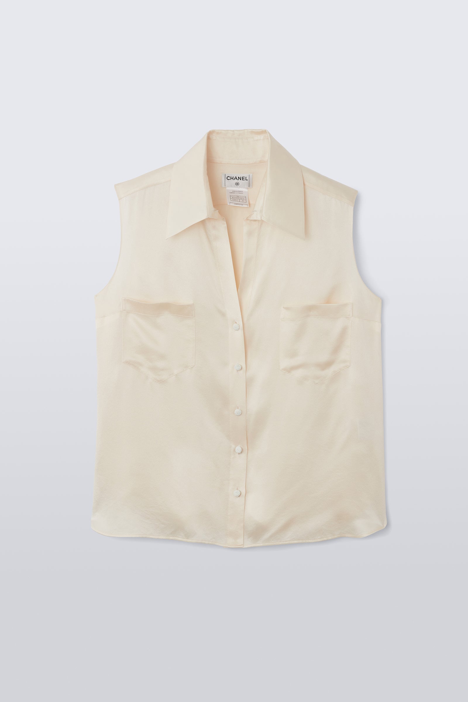 Chanel Sleeveless Blouse