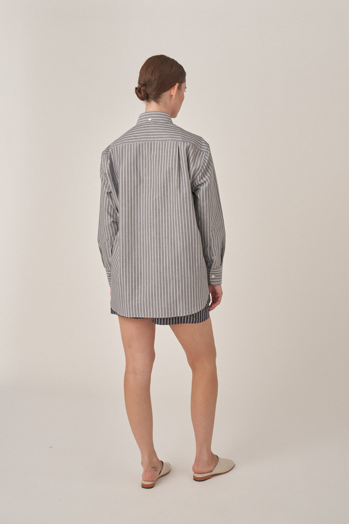 Oxford Shirt - Black Stripe