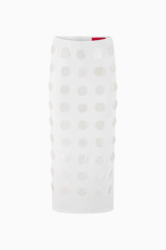 Pailette Graphic Ringer T-Shirt