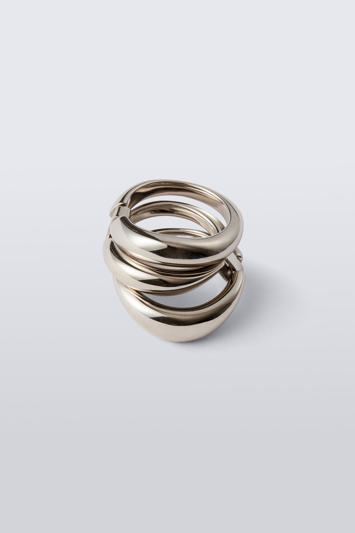 Blow Up Forma Ring - Silver